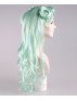 Pale Blue Curly Glamour Siren Wig